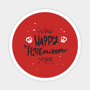 Happy Halloween Design Magnet